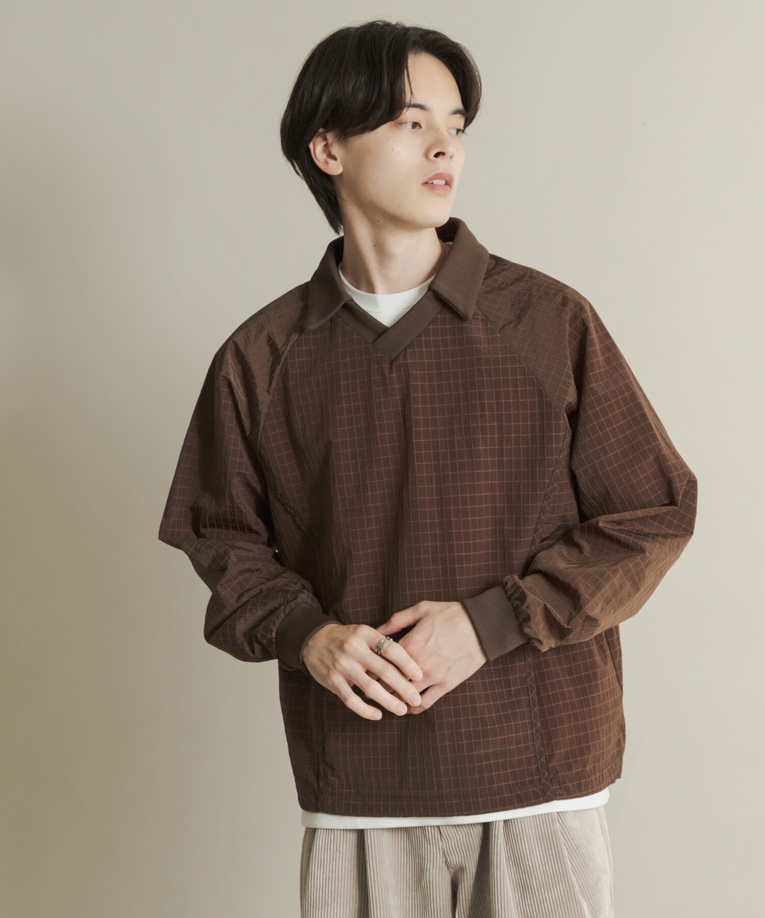 SENSE OF PLACE by URBAN RESEARCH「リップストップナイロンプルオーバー」|その他|