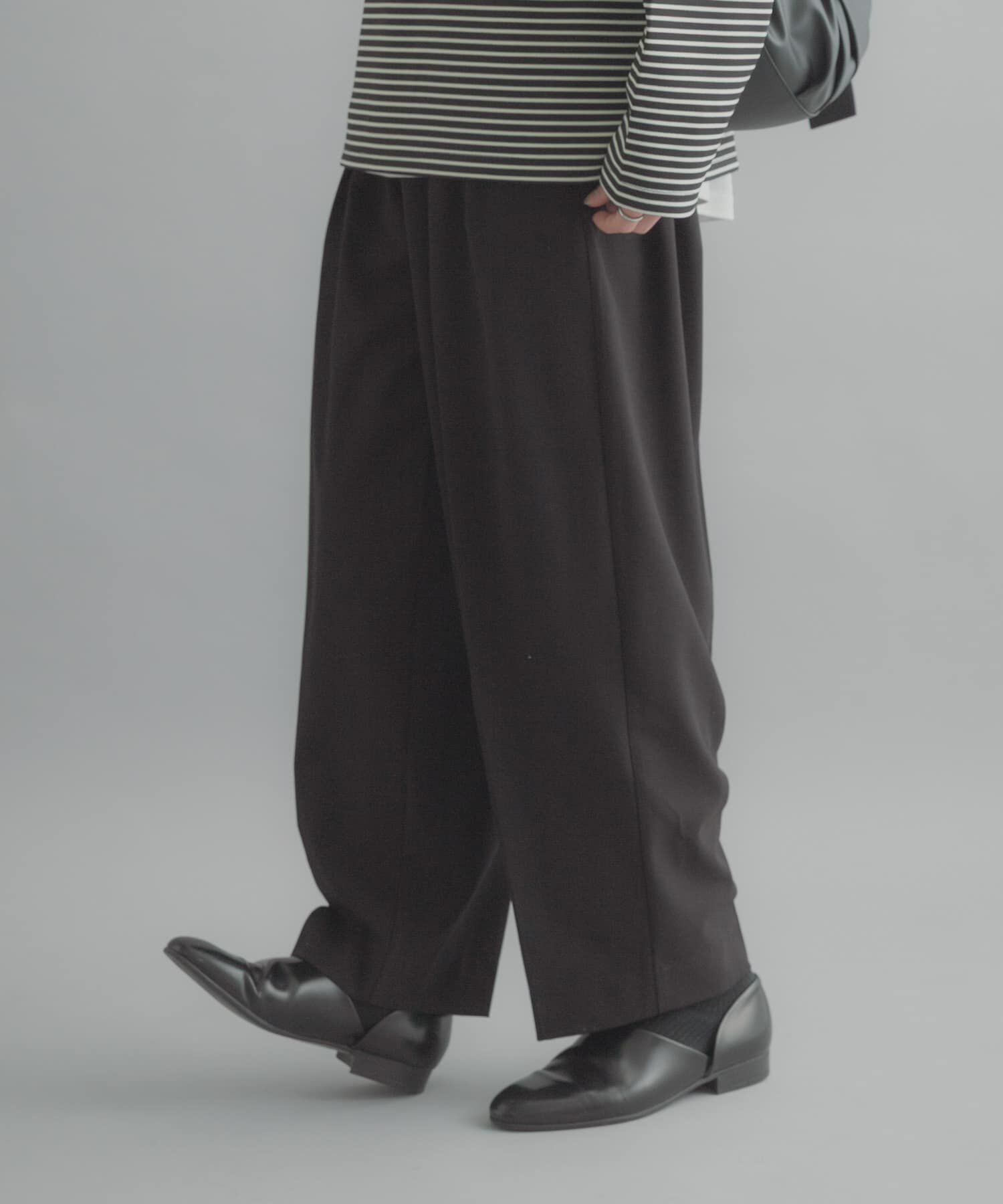 SENSE OF PLACE by URBAN RESEARCH「『イージーケア』カラー2タックワイドテーパードパンツ」|その他|