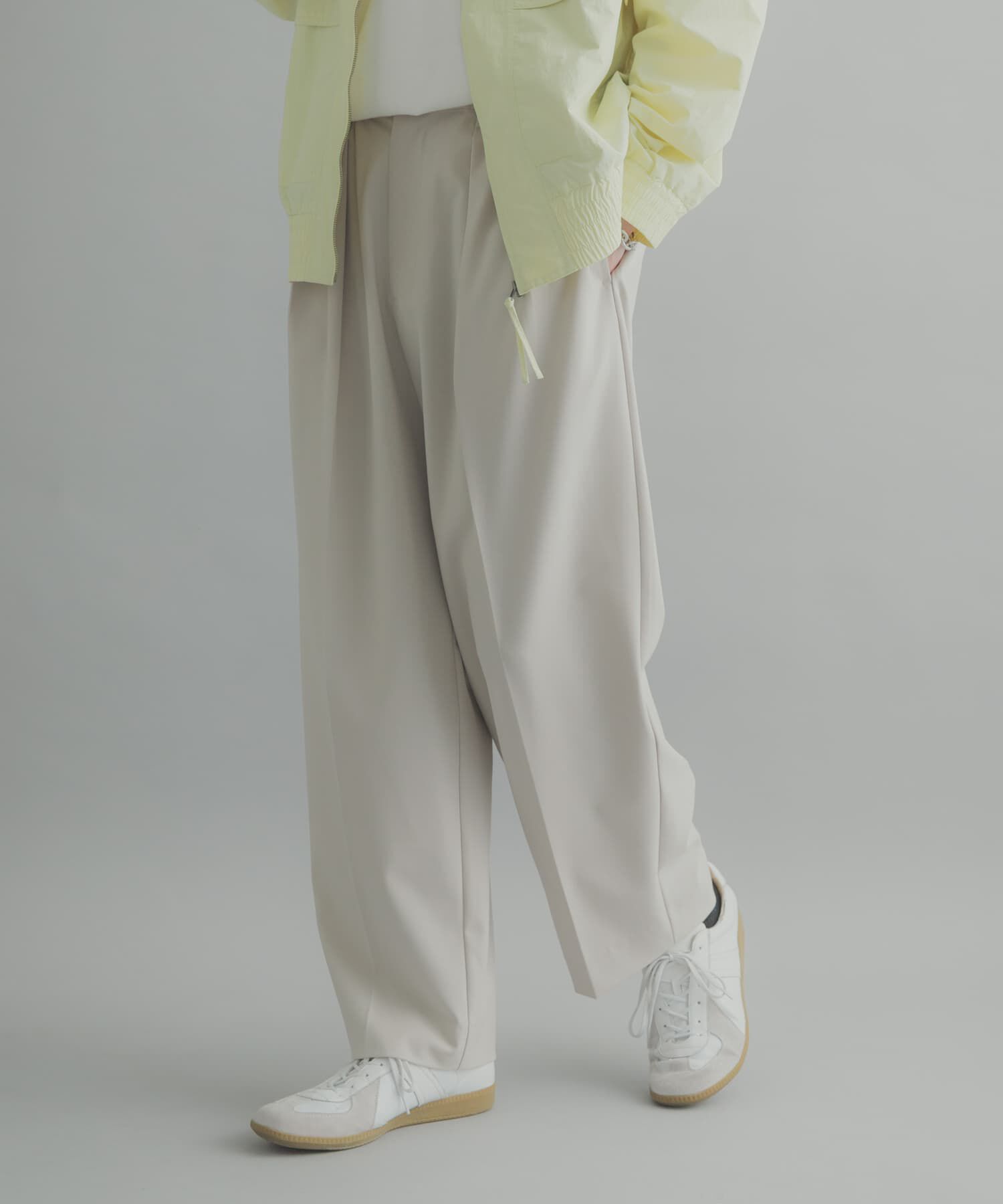 SENSE OF PLACE by URBAN RESEARCH「『イージーケア』カラー2タックワイドテーパードパンツ」|その他|