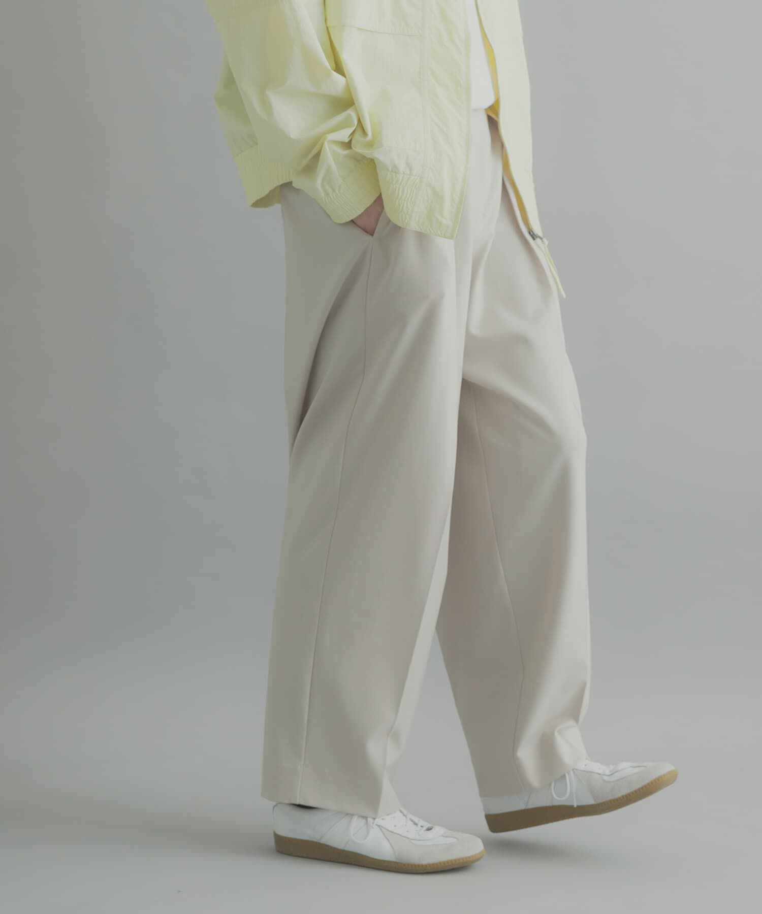 SENSE OF PLACE by URBAN RESEARCH「『イージーケア』カラー2タックワイドテーパードパンツ」|その他|