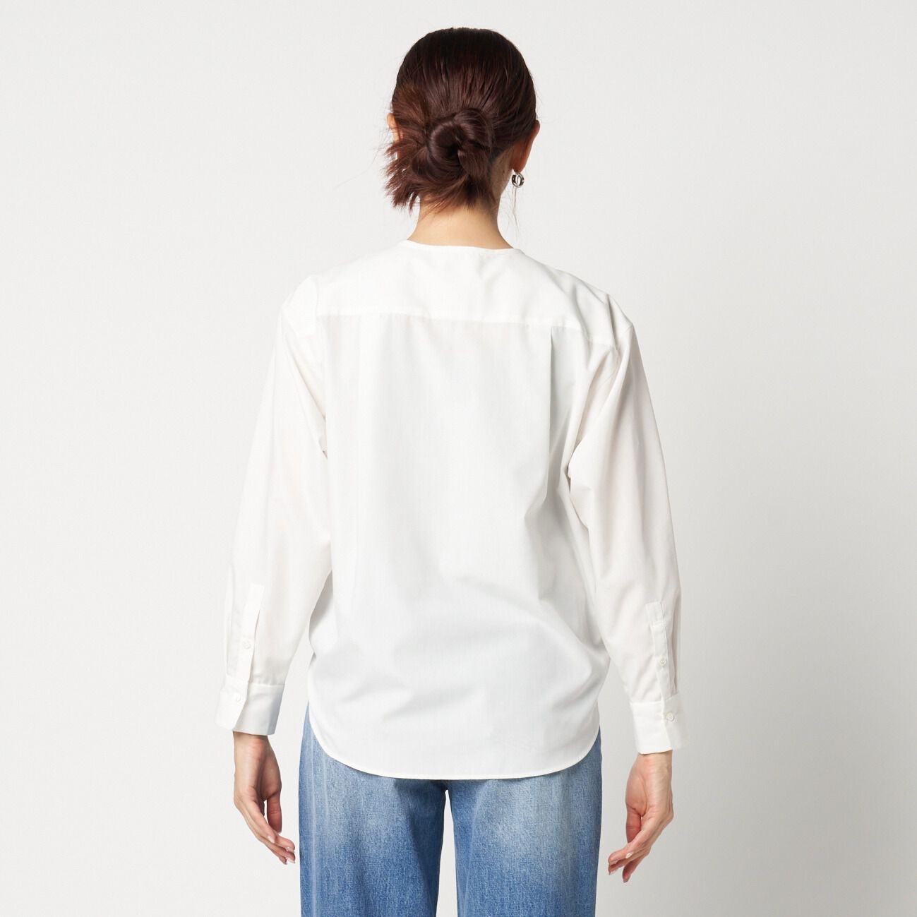 HELIOPOLE「HELIOPOLE CACHE-COEUR BLOUSE」|シャツ・ブラウス|