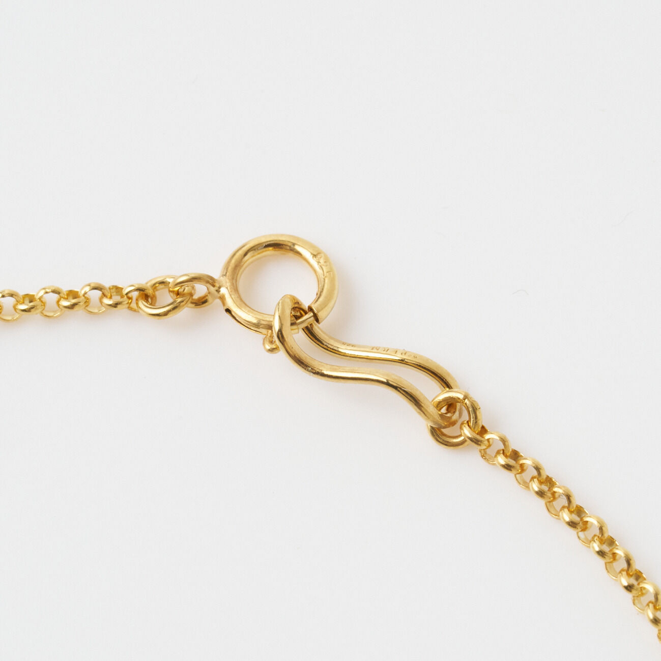  「wePERM Heart Half Round Chain Necklace」|ネックレス|