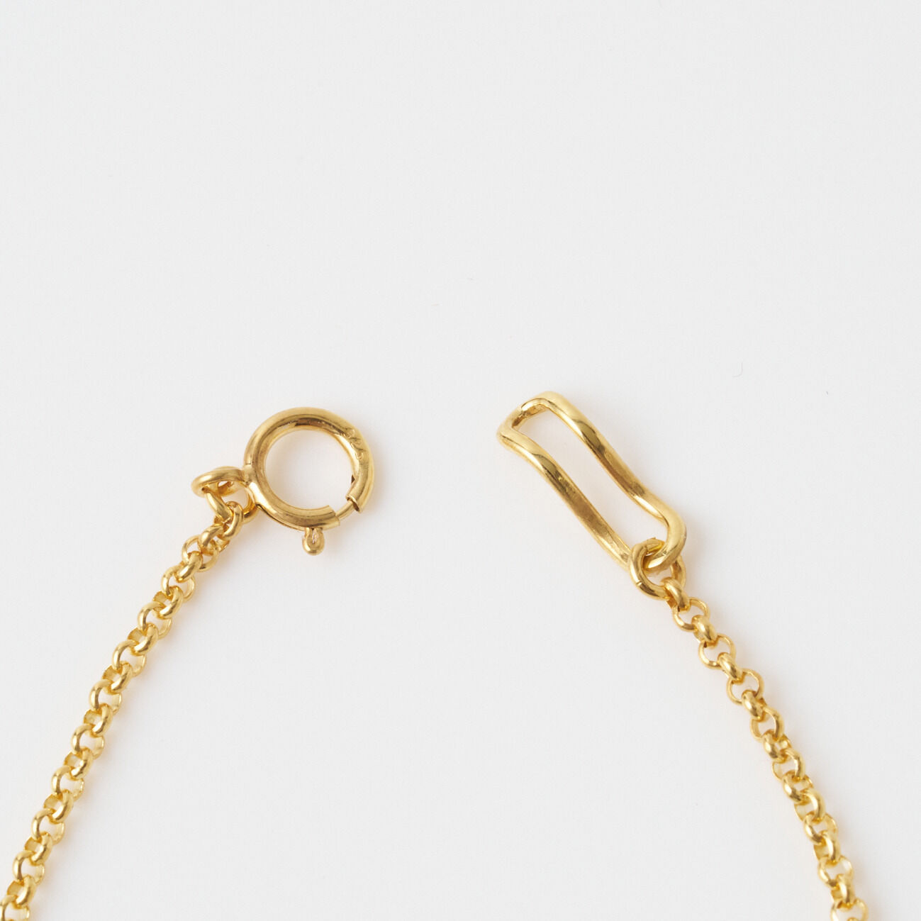  「wePERM Heart Half Round Chain Necklace」|ネックレス|