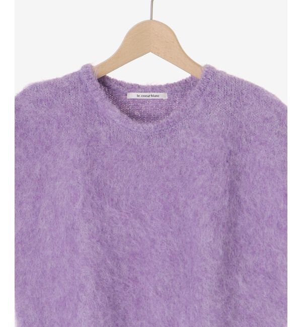  「《WEB限定アイテム》ソフトシャギーニットベスト」|ベスト・ジレ|