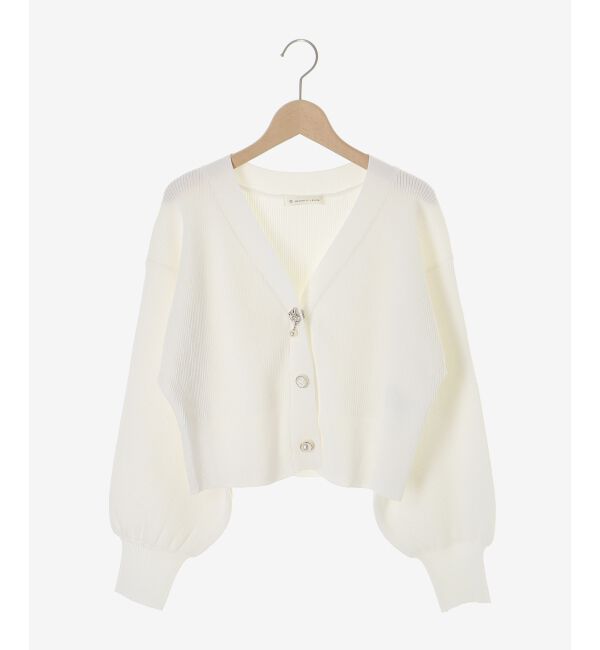  「クローバーボタンUVカットカーデ」|カーディガン|