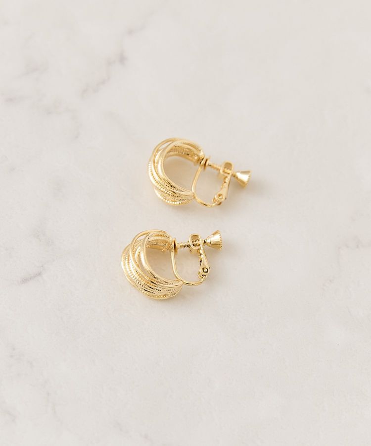 AMERICAN HOLIC「マルチフープライクイヤリング」|イヤリング|Gold