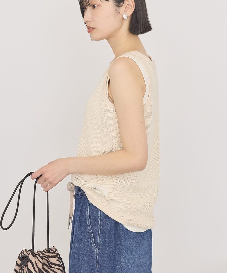 AMERICAN HOLIC「【2点セット】メッシュレイヤードタンクトップ」|キャミソール|