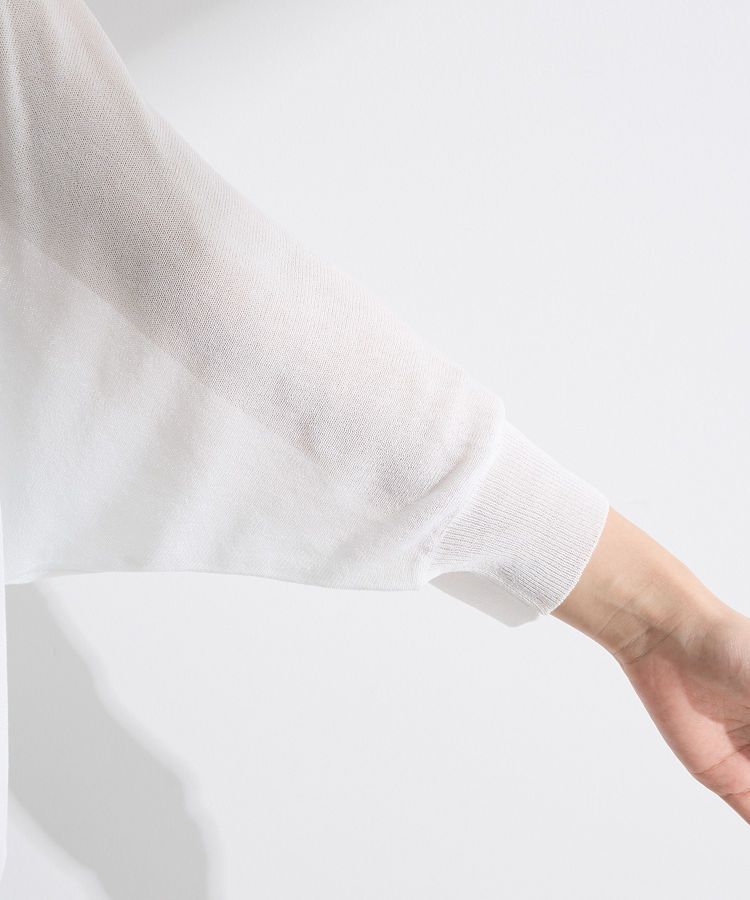 Green Parks「接触冷感七分袖カーディガン」|カーディガン|