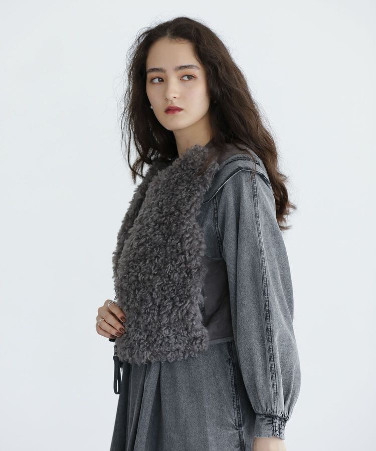 Green Parks「■ESCAR フラッフィーベスト」|ベスト・ジレ|