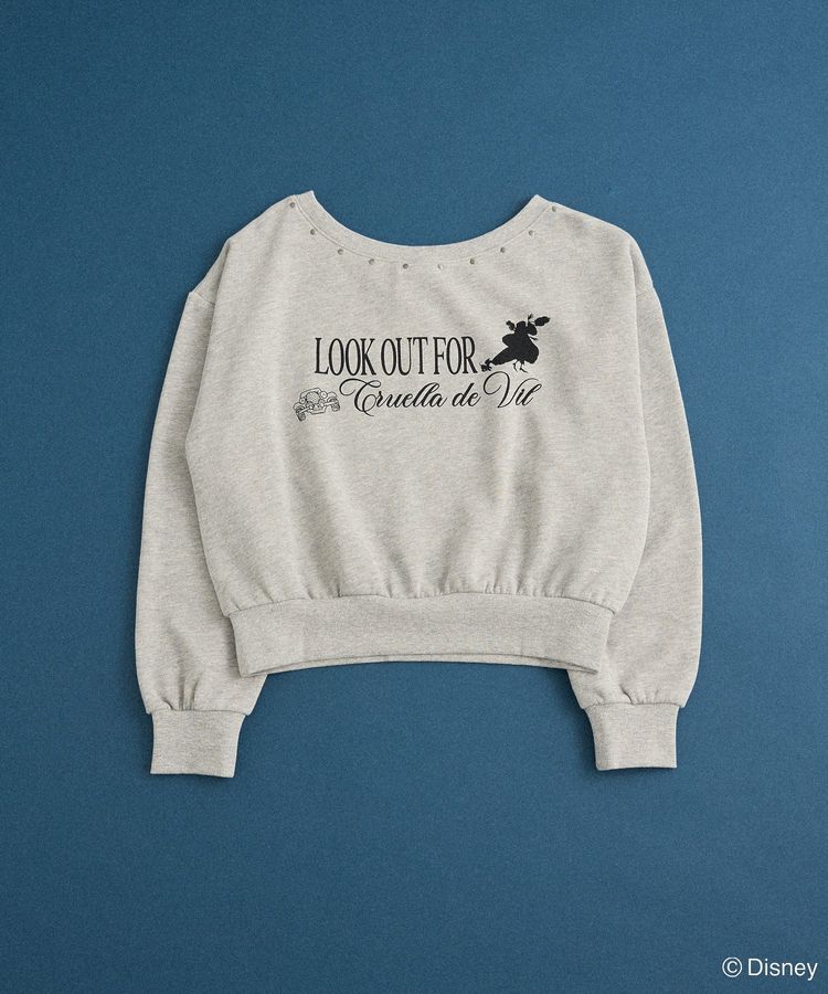 Green Parks「101匹わんちゃん/クルエラオフショルスウェット」|スウェット・ジャージ|