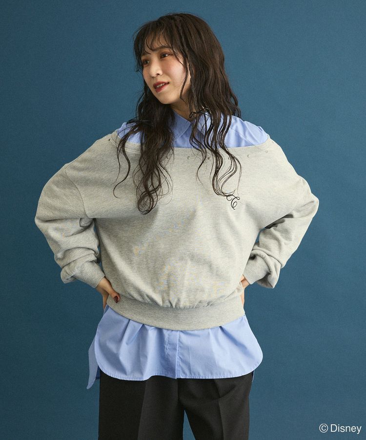 Green Parks「101匹わんちゃん/クルエラオフショルスウェット」|スウェット・ジャージ|