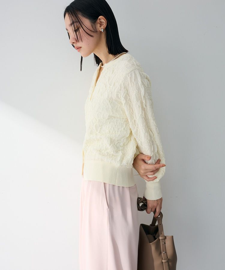 Green Parks「表面感ニットカーディガン」|カーディガン|