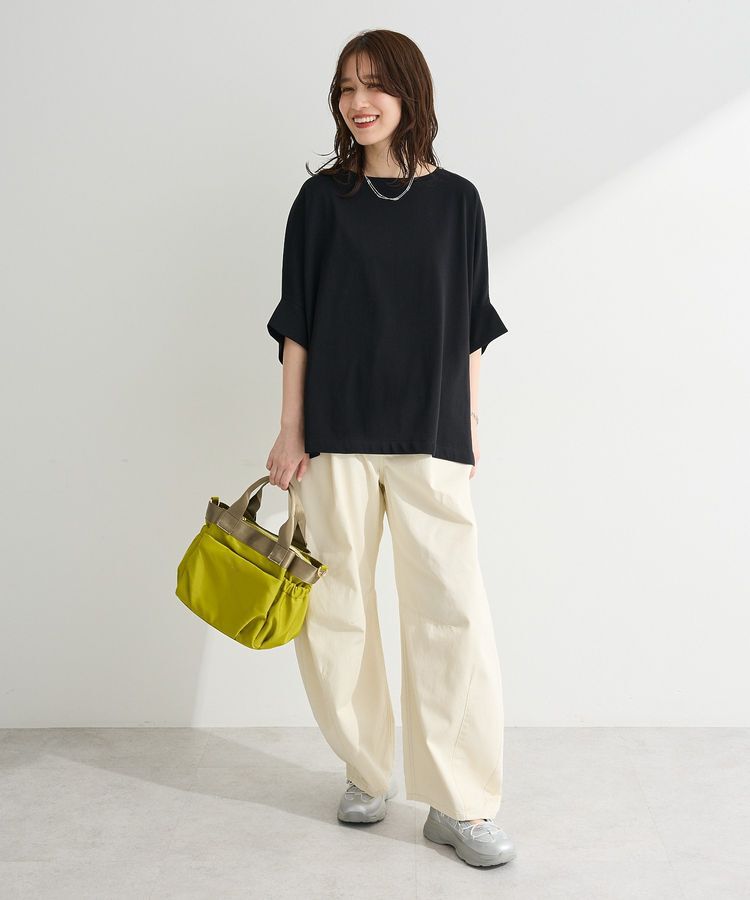 Green Parks「ウエストタックコクーンデニムパンツ」|デニム|