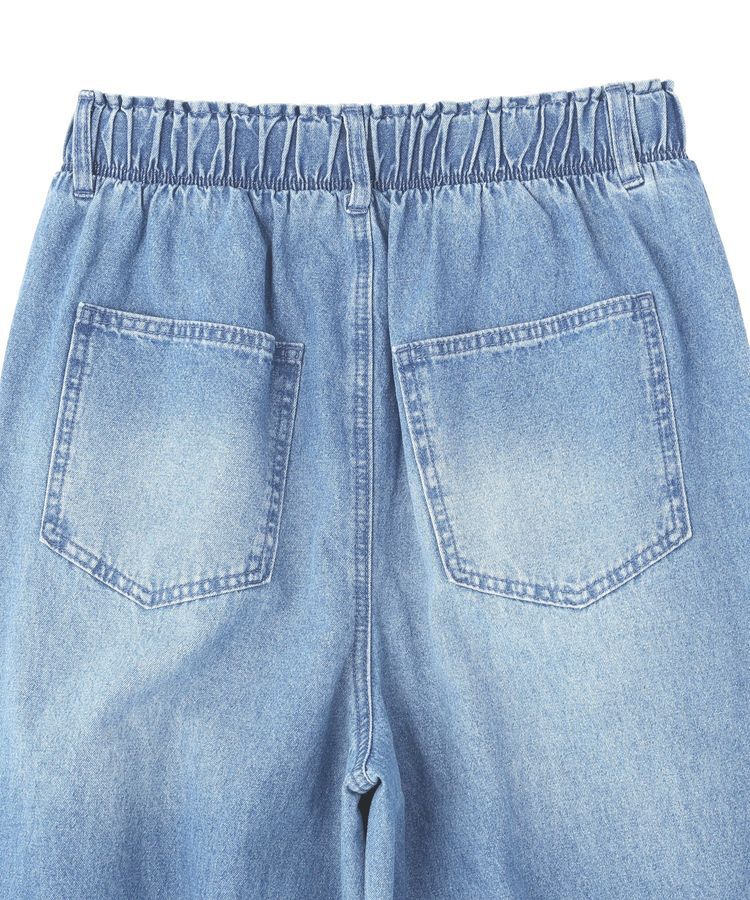 Green Parks「ウエストタックコクーンデニムパンツ」|デニム|