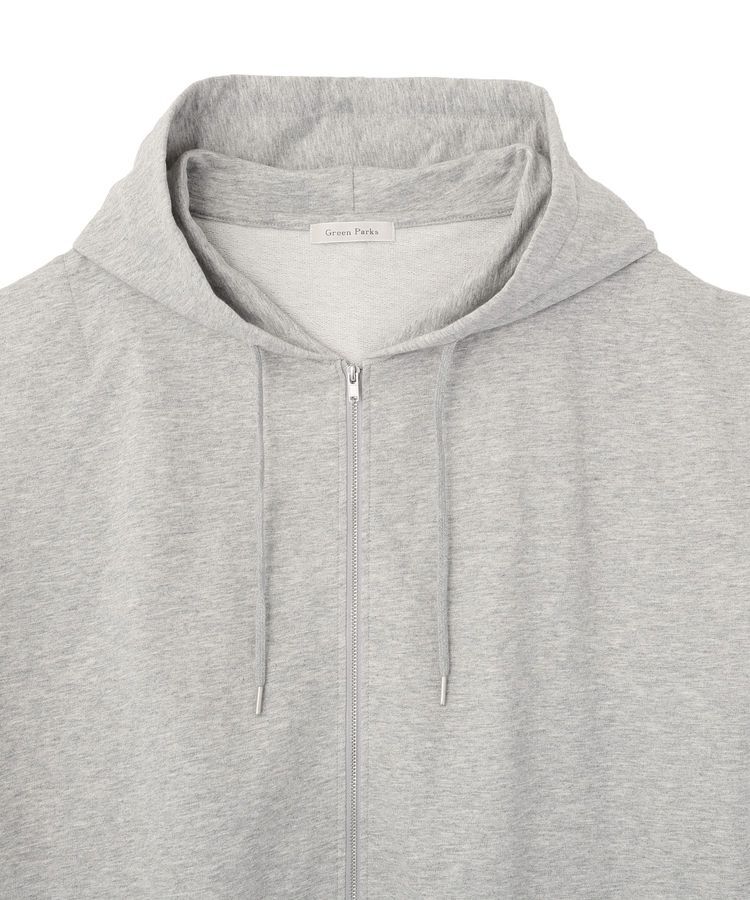 Green Parks「フード付裏毛ベスト」|ベスト・ジレ|