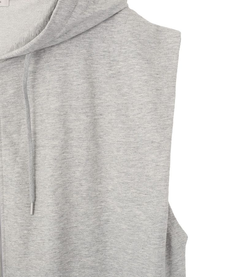 Green Parks「フード付裏毛ベスト」|ベスト・ジレ|