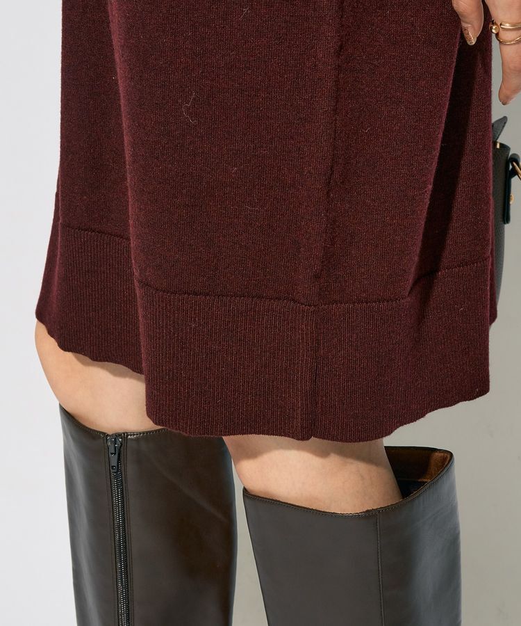 YECCA VECCA「【archive】ラッフルニットワンピース」|ワンピース|