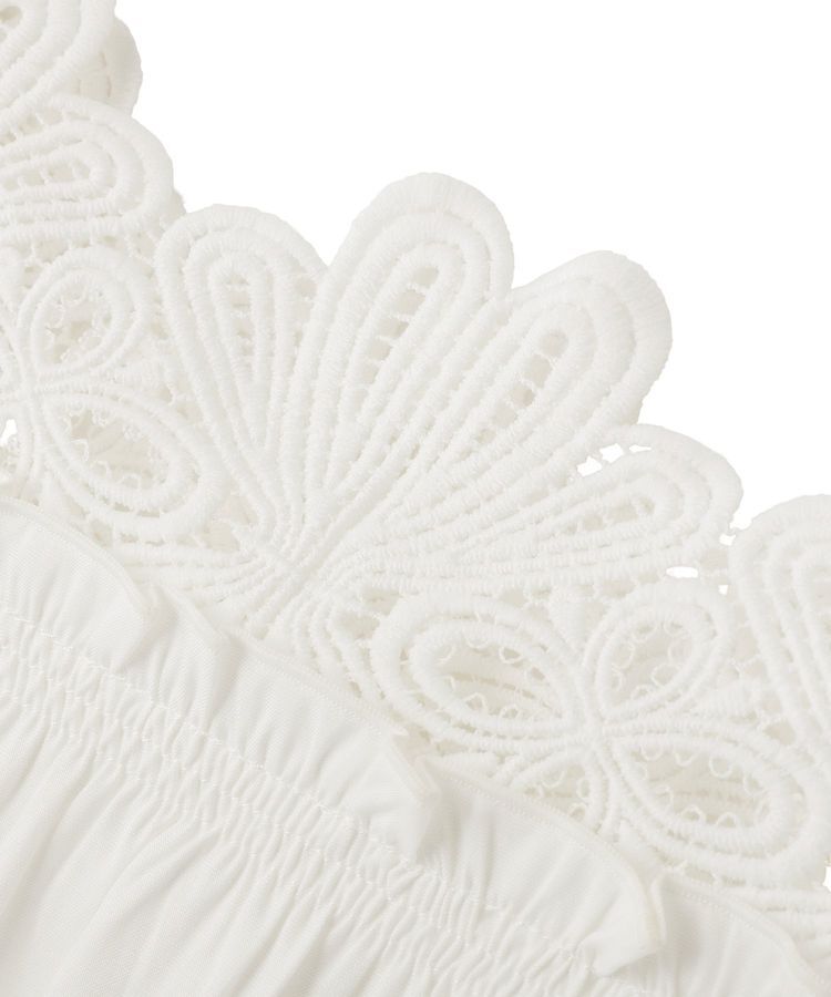 YECCA VECCA「フラワーレースブラウス」|シャツ・ブラウス|