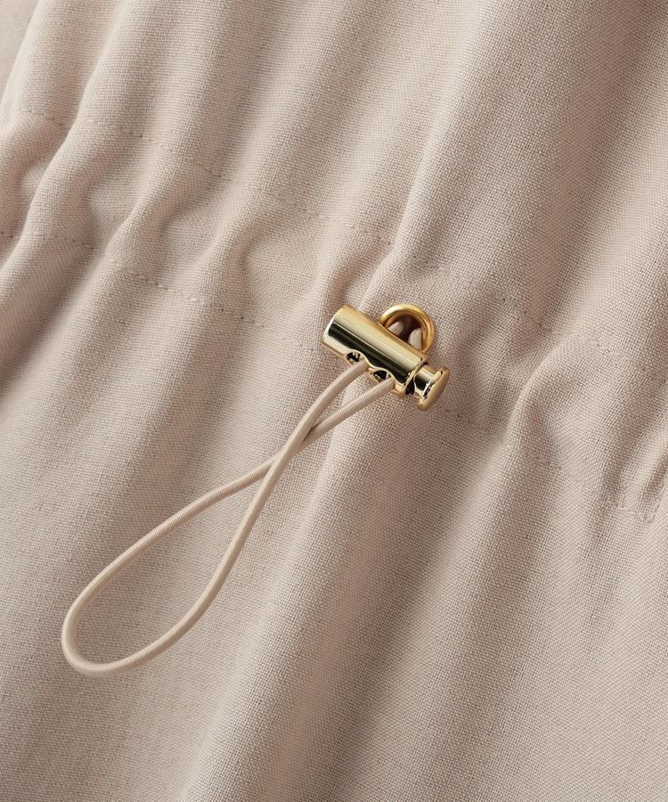 YECCA VECCA「ノーカラーラペルロングコート」|ノーカラーコート|