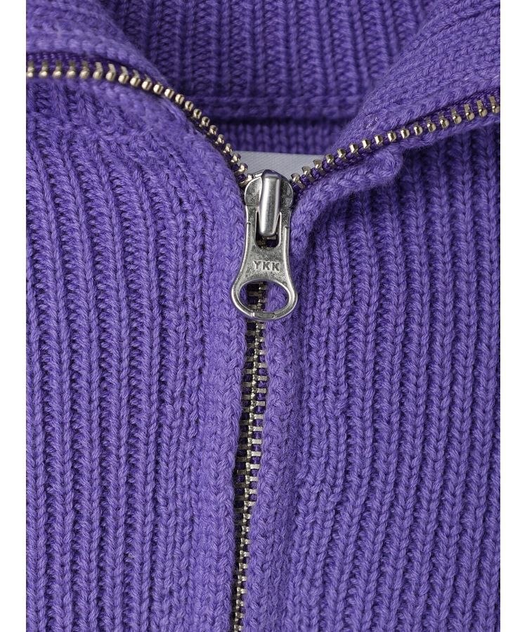 GARAGE OF GOOD CLOTHING「フリンジニットハーフジッププルオーバー」|ニット・セーター|