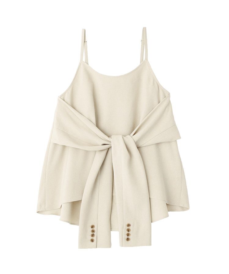 GARAGE OF GOOD CLOTHING「【日本製】無地ジャケットスリーブビスチェ」|ベスト・ジレ|