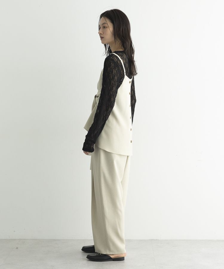 GARAGE OF GOOD CLOTHING「【日本製】無地ジャケットスリーブビスチェ」|ベスト・ジレ|