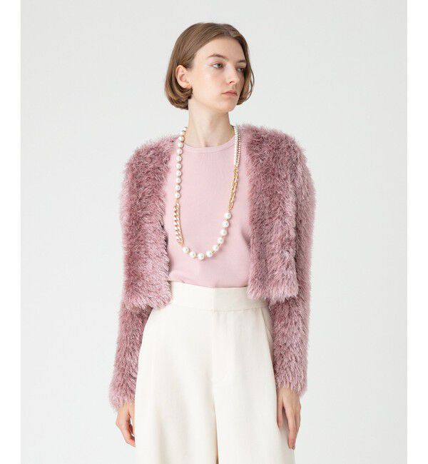 LOULOU WILLOUGHBY「【LOULOU WILLOUGHBY】ワイルドシャギーボレロ」|その他|