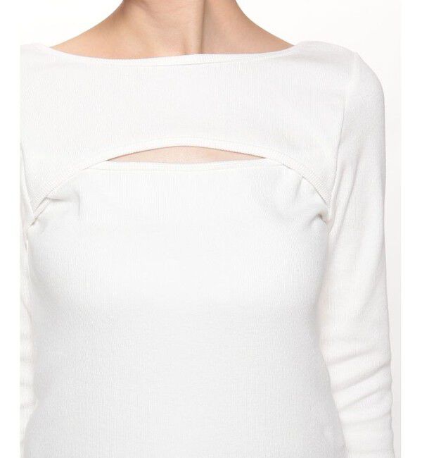 allureville「2WAYオープンヨークRIB プルオーバー」|その他|