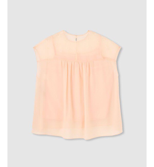 LOULOU WILLOUGHBY「【LOULOU WILLOUGHBY】スパンコールフラワーブラウス」|シャツ・ブラウス|