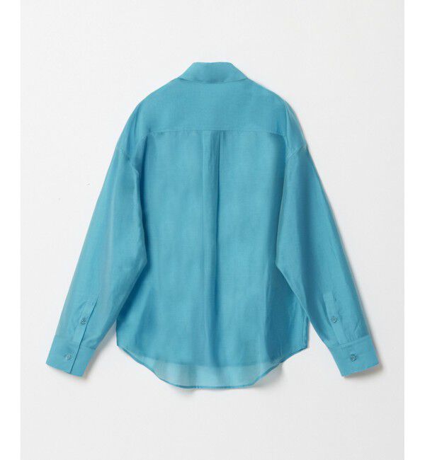 allureville「ナチュラルオーガンジーシャツブラウス」|シャツ・ブラウス|