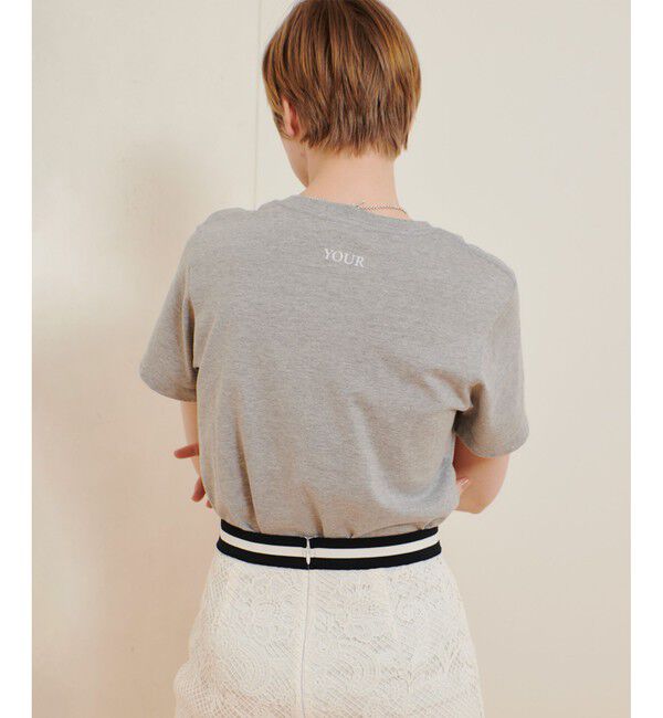 allureville「コンビフォントＴシャツ」|その他|