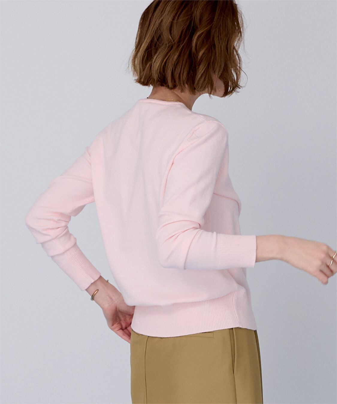 ur's「カシミヤタッチクルーネックニットトップス」|ニット・セーター|