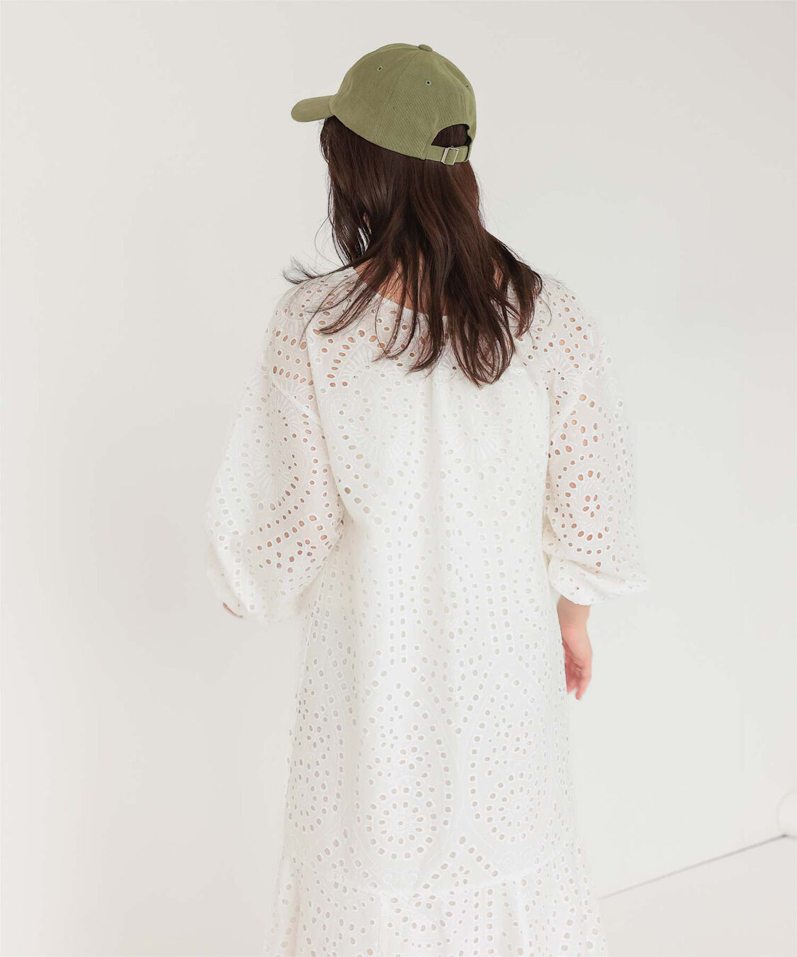 titivate「前後2way長袖コットンレースワンピース」|ワンピース|