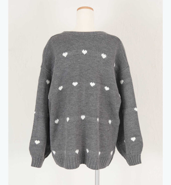 titivate「ハートニットカーディガン」|カーディガン|