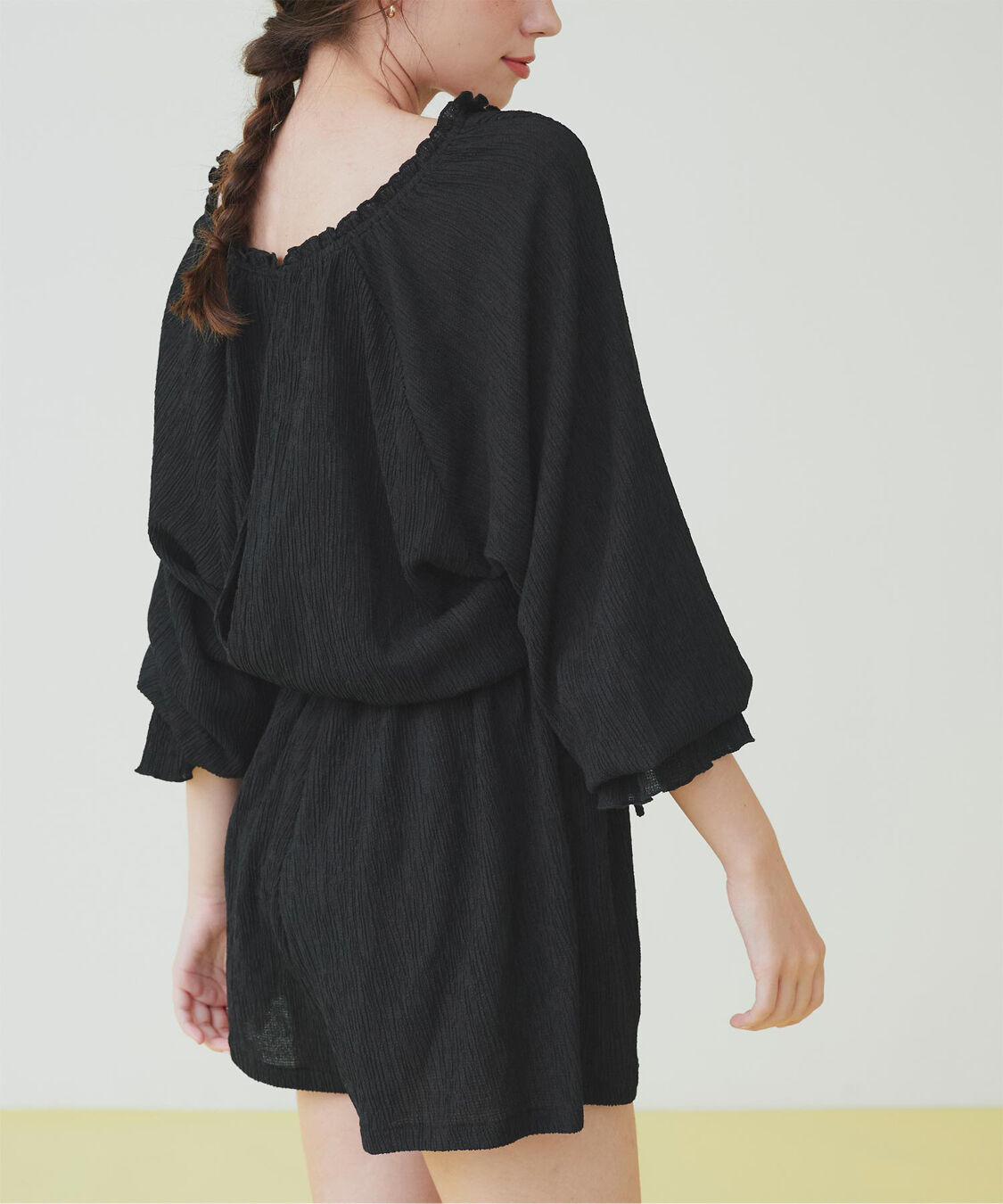 SEA DRESS「リラックス長袖オールインワン/ラッシュガード」|コンビネゾン|