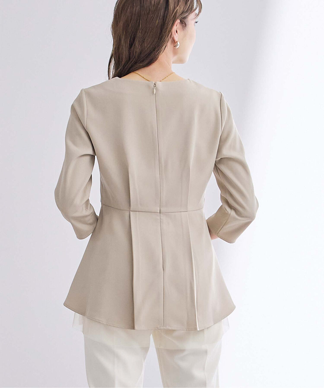 ur's「キーネックチュールティアードトップス」|シャツ・ブラウス|