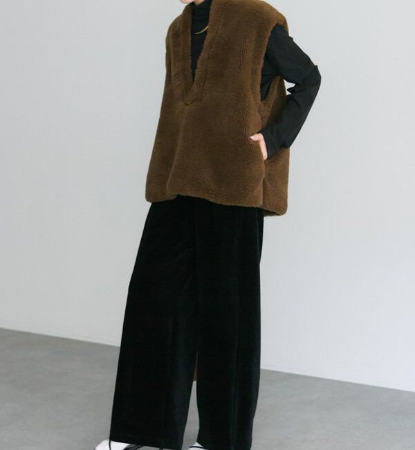  「リサイクルボアベスト」|ダウンベスト・ベスト|