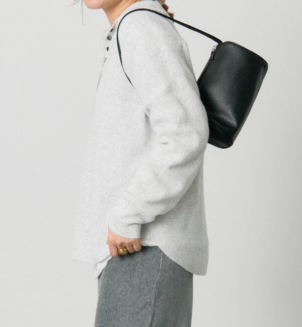  「ワッフルニットポロ」|キャミソール|