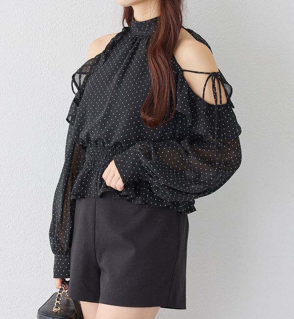  「バックリボンアメスリブラウス」|シャツ・ブラウス|