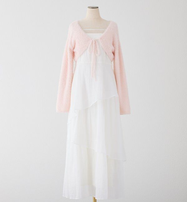  「ボレロセットイレヘムワンピース」|ワンピース|