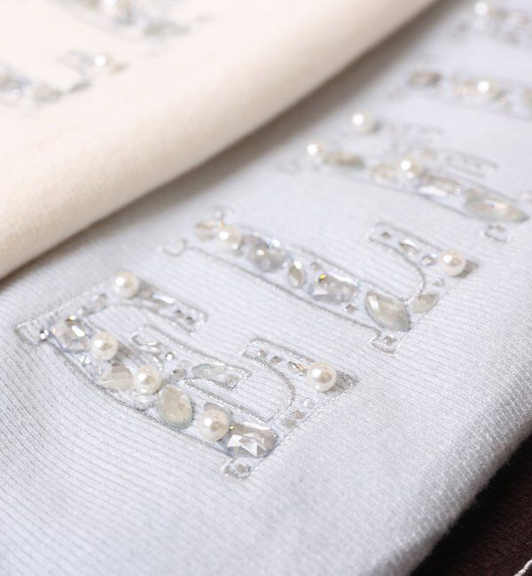  「キラキラビジューロゴニット」|ニット・セーター|