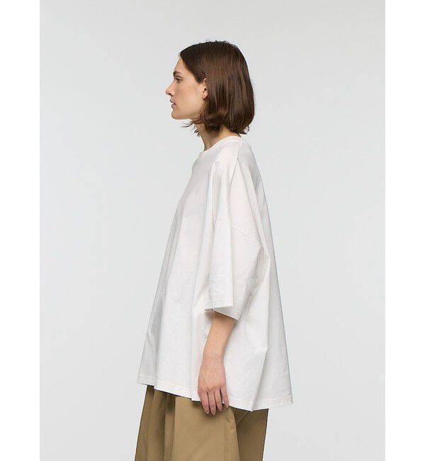 mizuiro ind「mizuiro ind クルーネックワイドチュニック」|ワンピース|