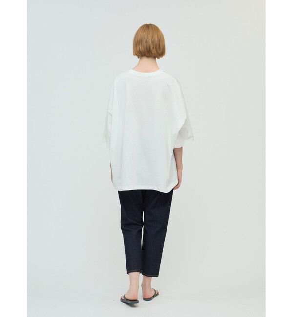 mizuiro ind「mizuiro ind クルーネックワイドチュニック」|ワンピース|