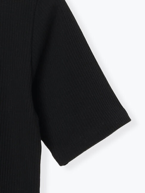 Lugnoncure「【抗菌防臭】クルーネックリブTシャツ」|Tシャツ・カットソー|