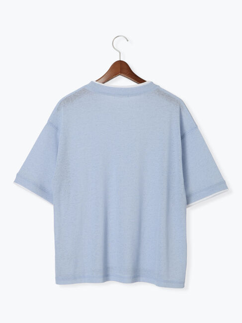 Te chichi TERRASSE「バイカラーシアートップス」|その他|