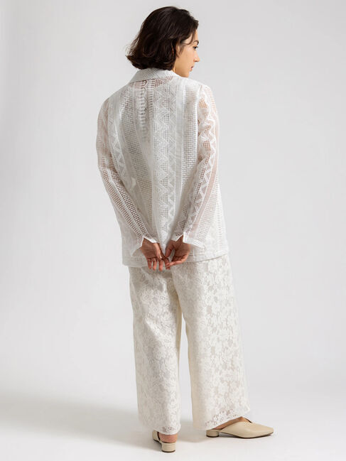 Te chichi「【Atelier ChouChou】オーガンジーレースダブルジャケット」|その他|