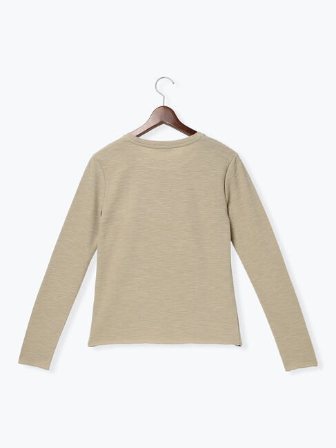 Te chichi「スラブ天竺プルオーバー」|Tシャツ・カットソー|