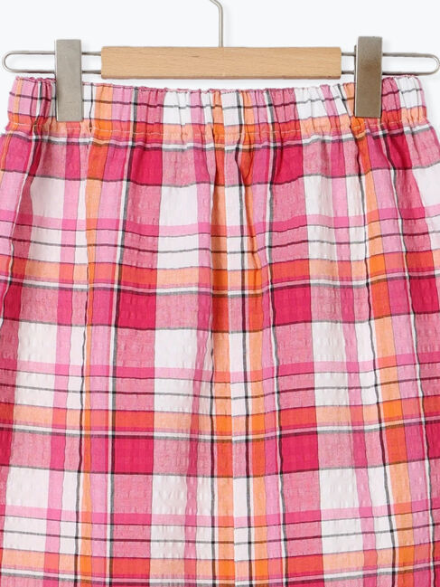 Samansa Mos2「【UVカット】チェック柄ナロースカート」|スカート|