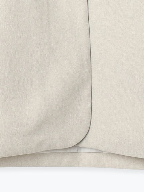 Samansa Mos2 blue「◎ノーカラージレ」|ダウンベスト・ベスト|