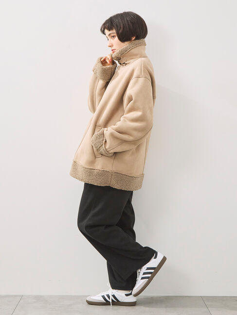 SM2「起毛カットツイルパンツ」|その他|ブラック